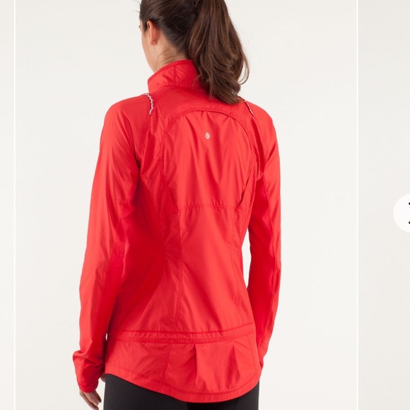 Lululemon Run: Nothin’ But Run jacket in Red size 6 - Picture 2 of 9